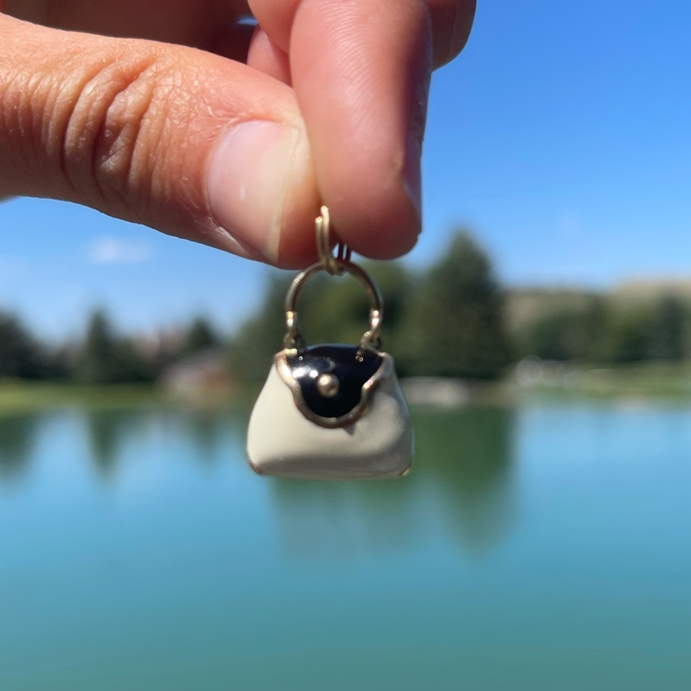 14kt Gold Handbag Charm